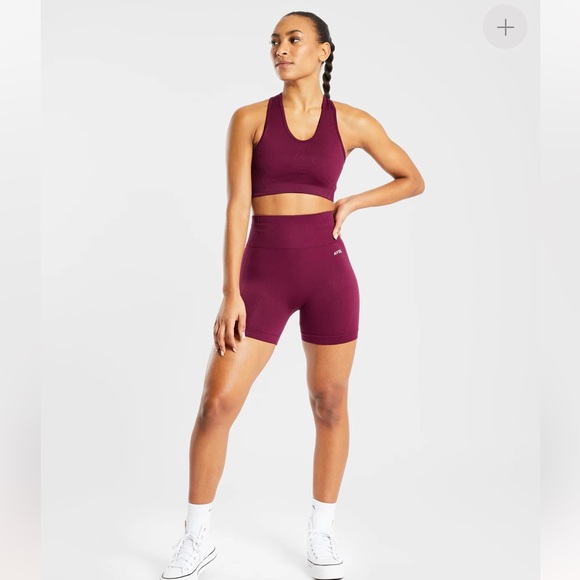 AYBL Balance V2 Seamless Shorts In Purple Wine, XS (NWT) - Picture 5 of 5